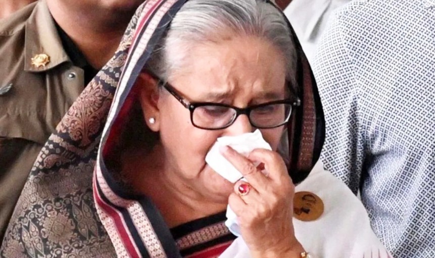 জুলাই হত্যা মামলায় শেখ হাসিনার মৃত্যুদণ্ড